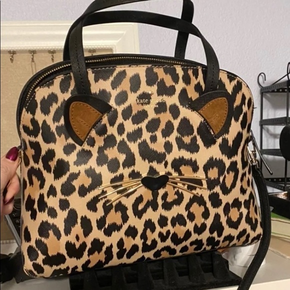 kate spade Handbags - NWT KATE SPADE LEOPARD LOTTIE